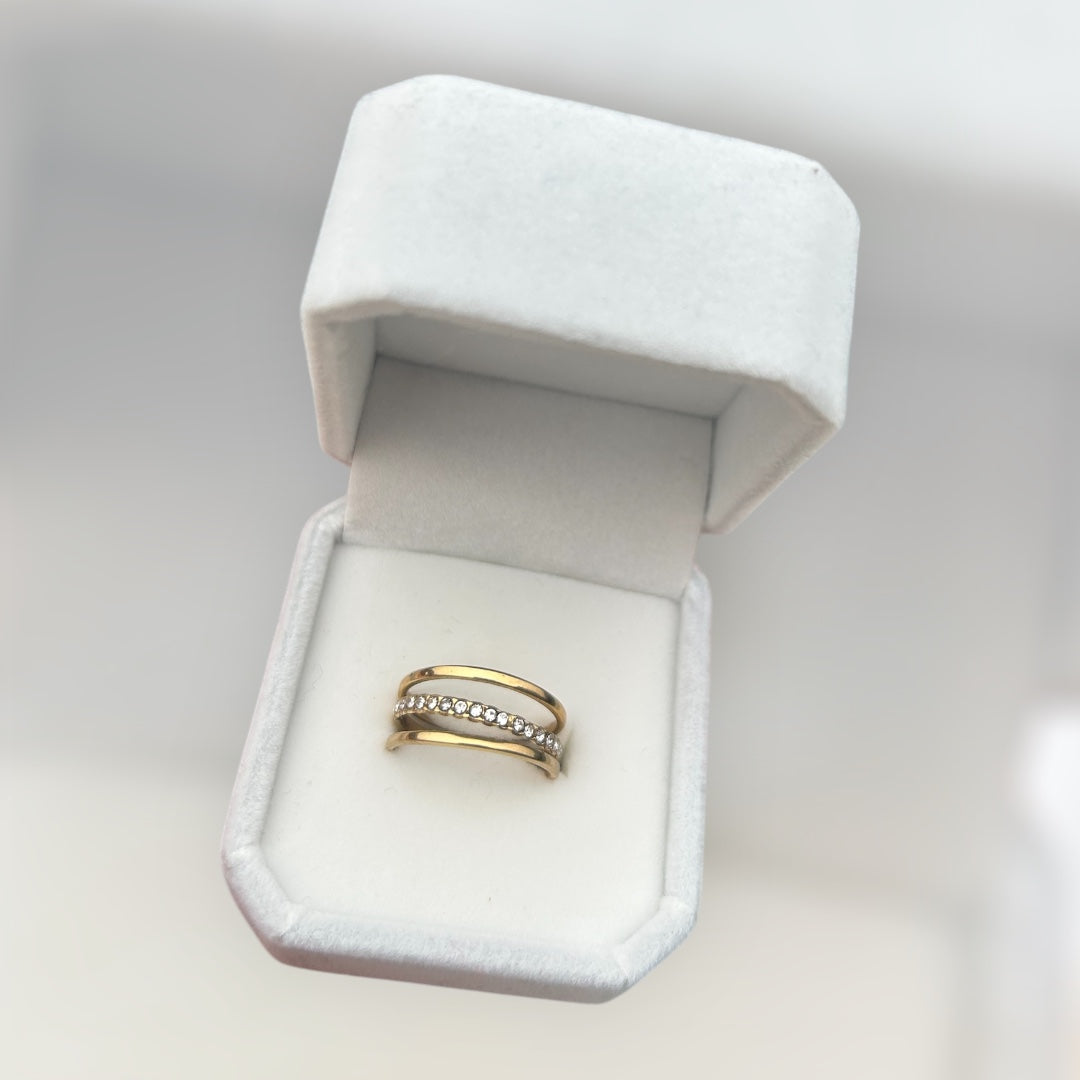 3 layer ring