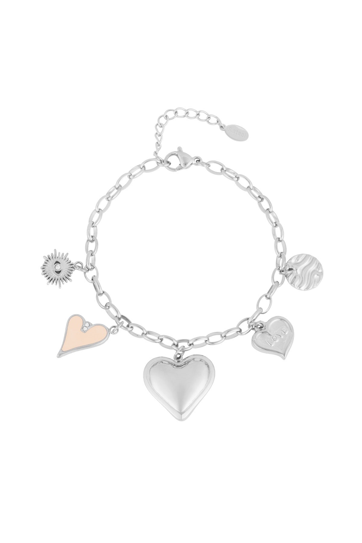 The love charm bracelet