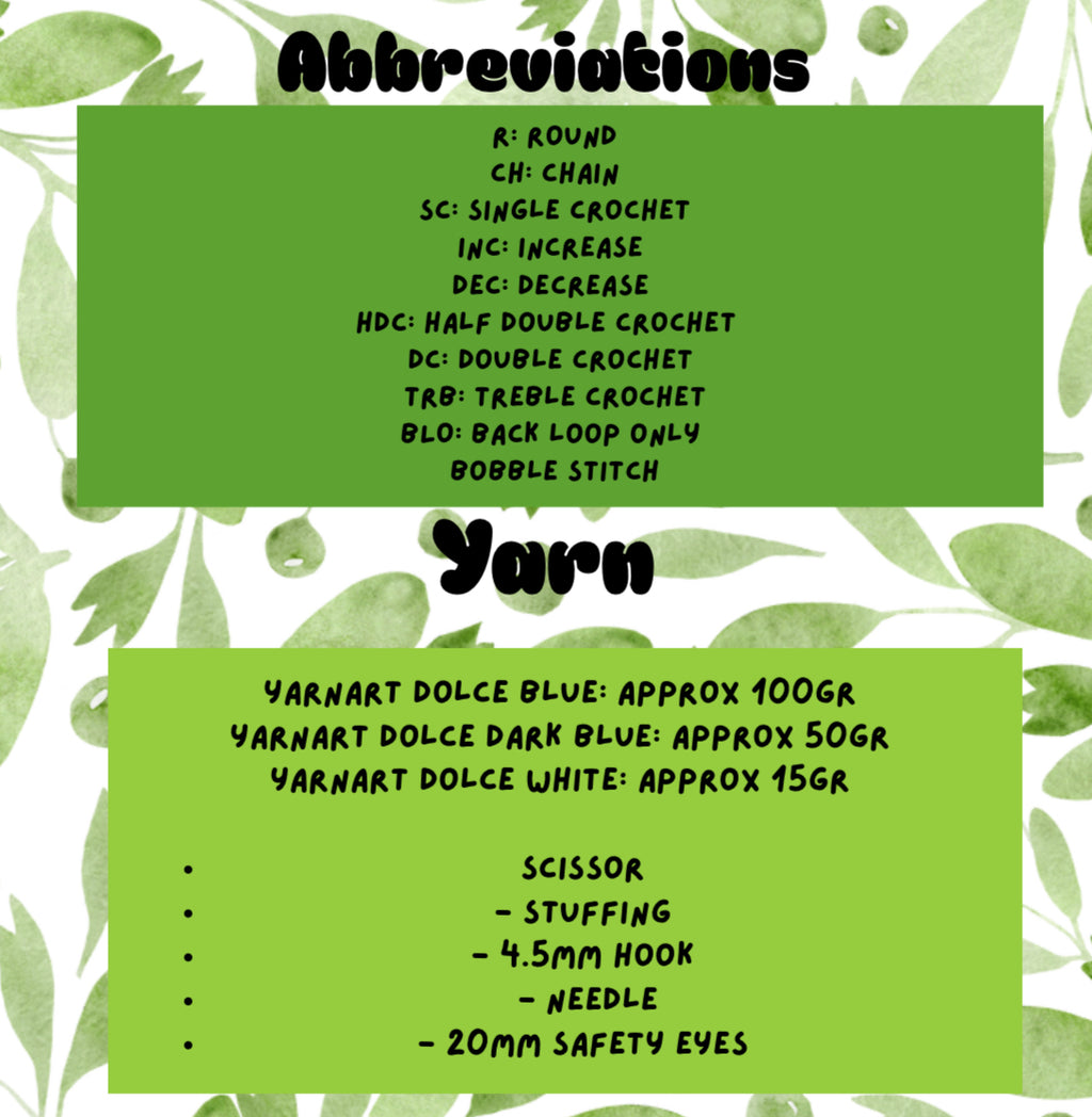 Crochet pattern crocs the crocodile