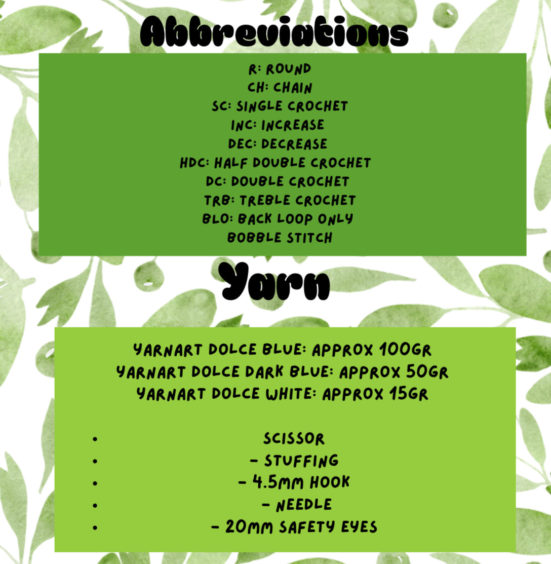 Crochet pattern crocs the crocodile