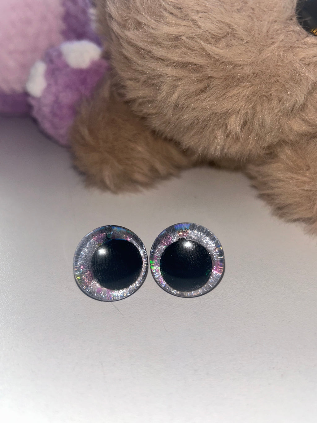 Shimmer pearl safety eyes - 20mm (10pcs)