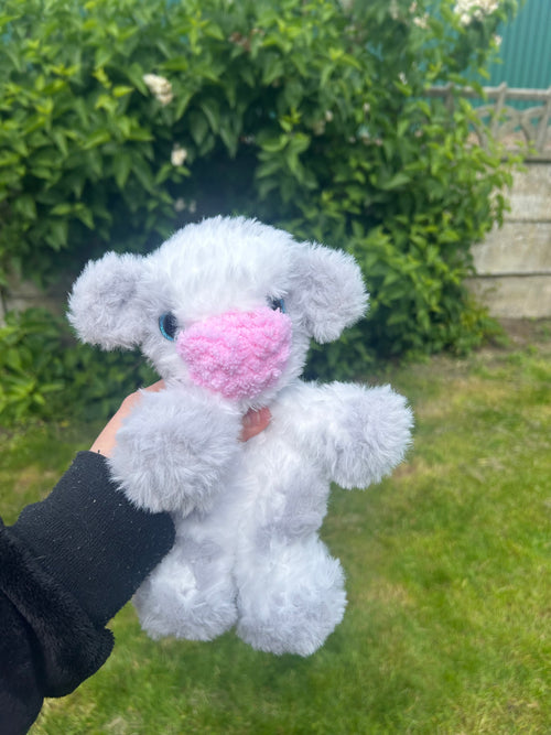 Baby cow grey