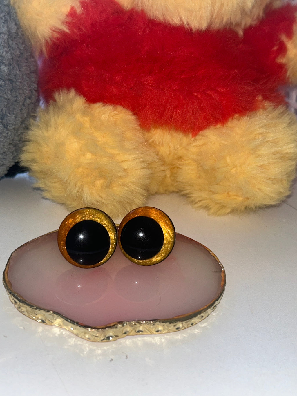Fire ash safety eyes - 25mm (10pcs)