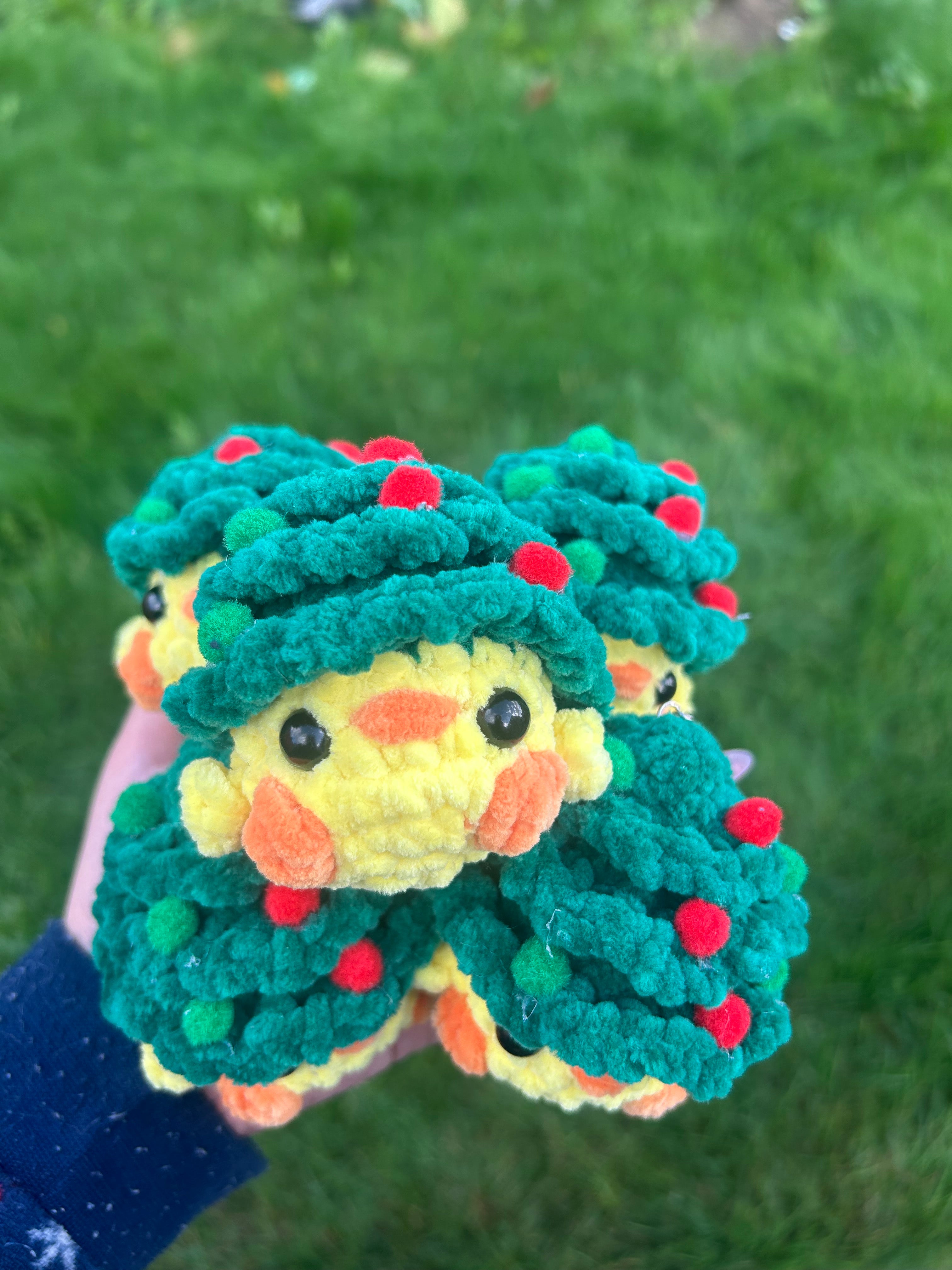 Christmas tree keychain