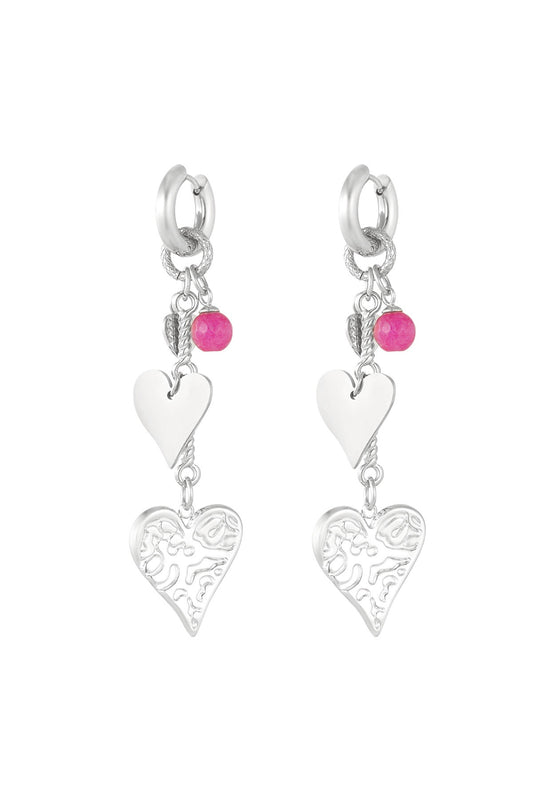 Love signature - earrings