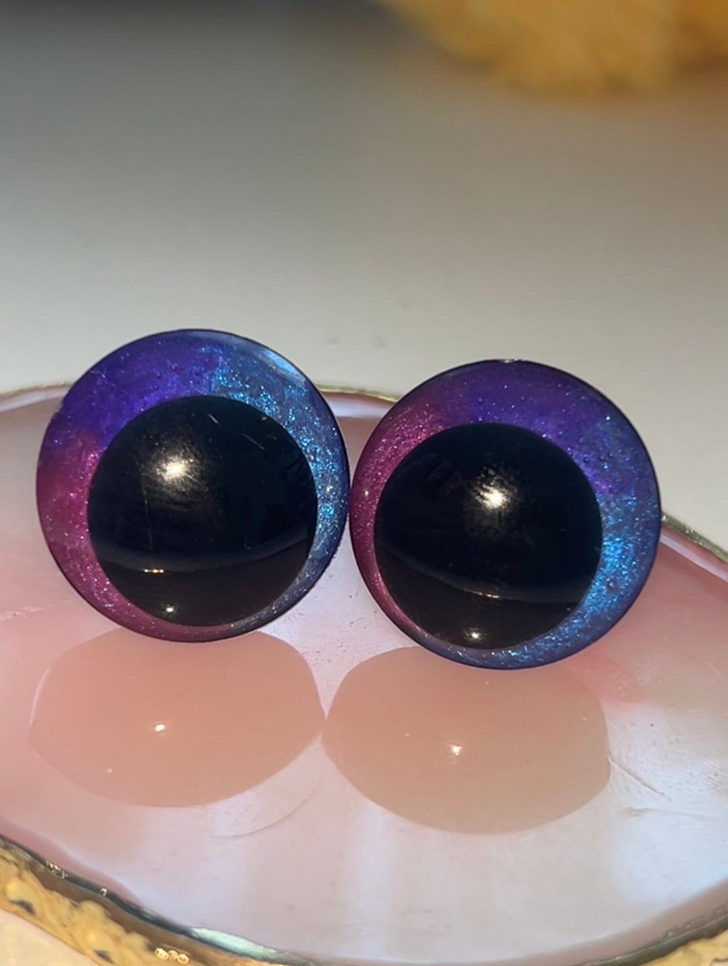 Stardust safety eyes - 25mm (10pcs)