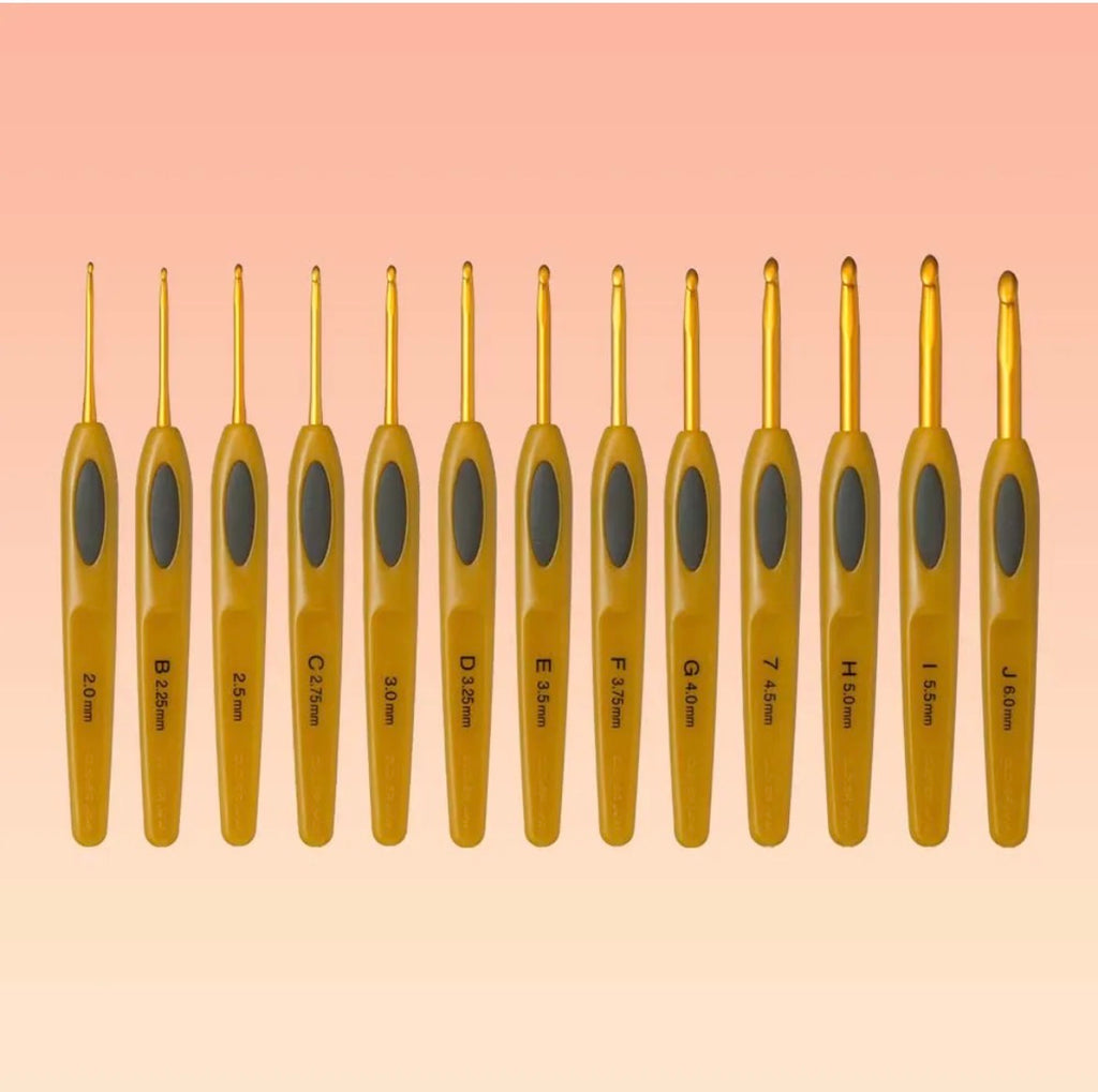 Clover soft touch crochet hook