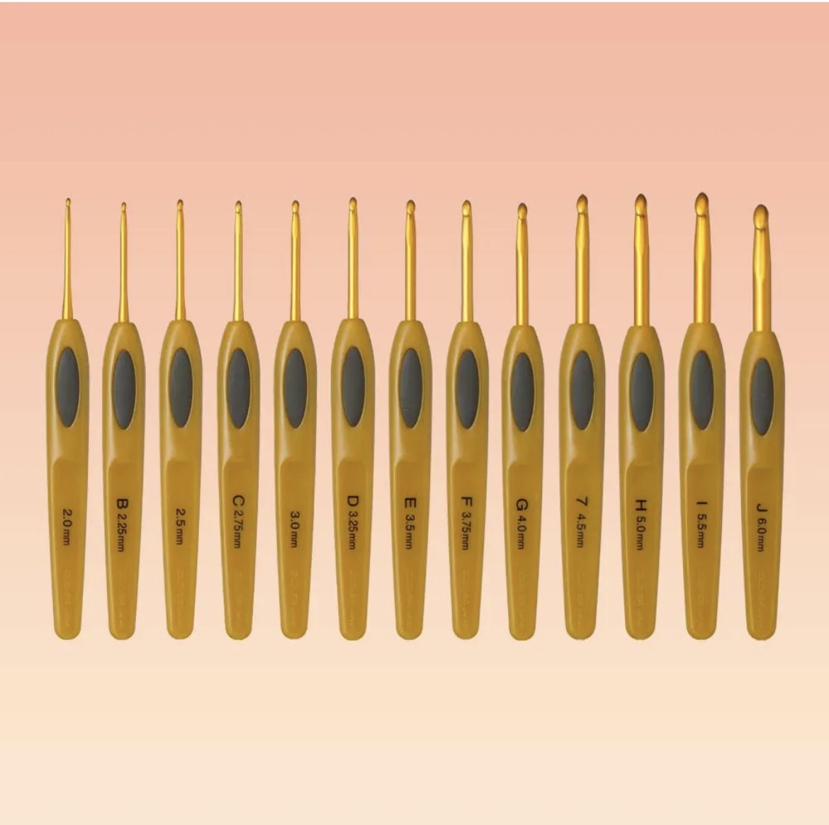 Clover soft touch crochet hook