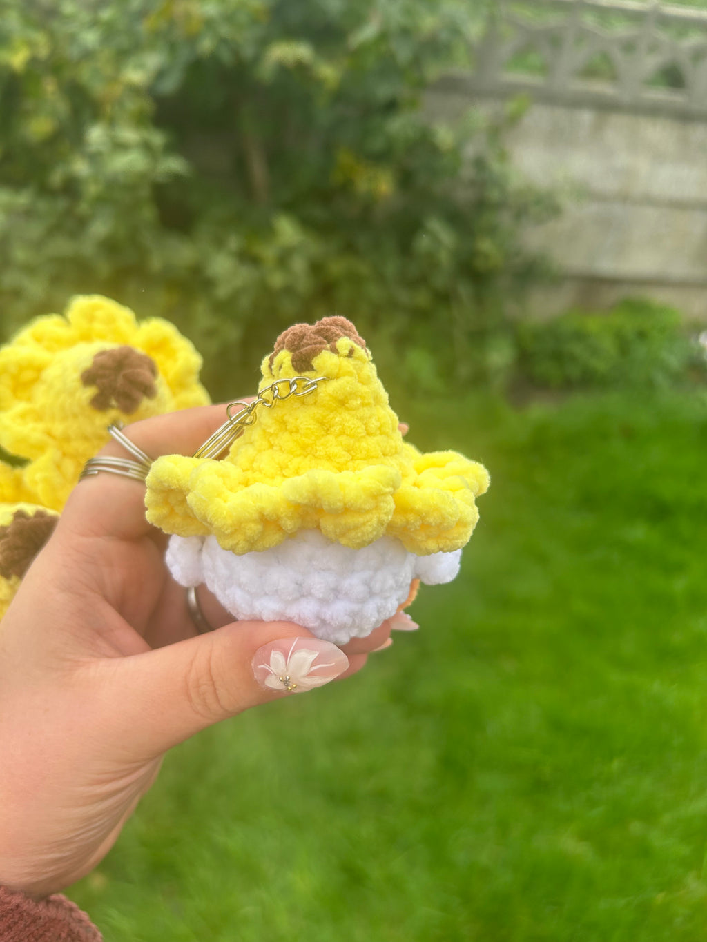 Banana duck keychain