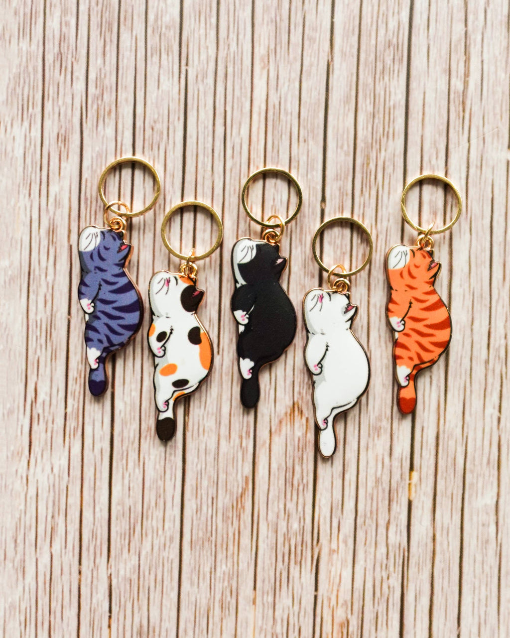 Little kitties  #2 - stitch markers