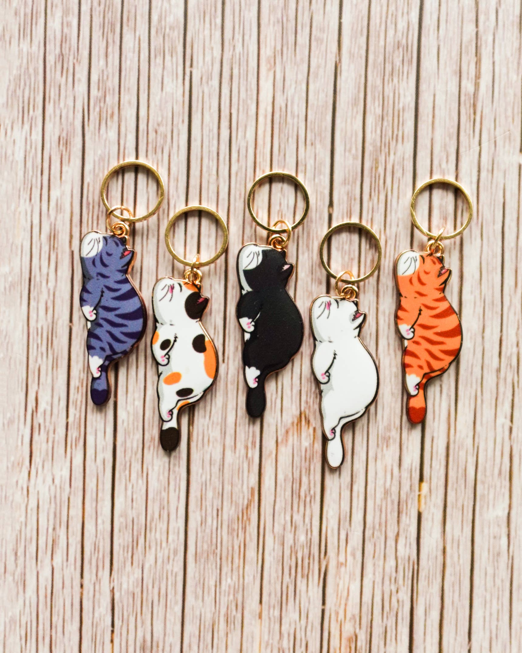 Little kitties  #2 - stitch markers