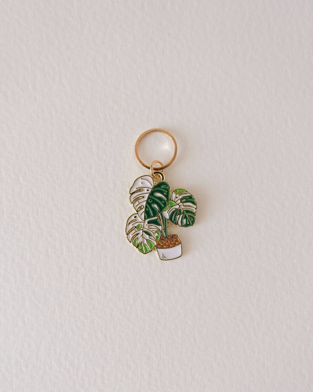 Monstera - stitchmarkers
