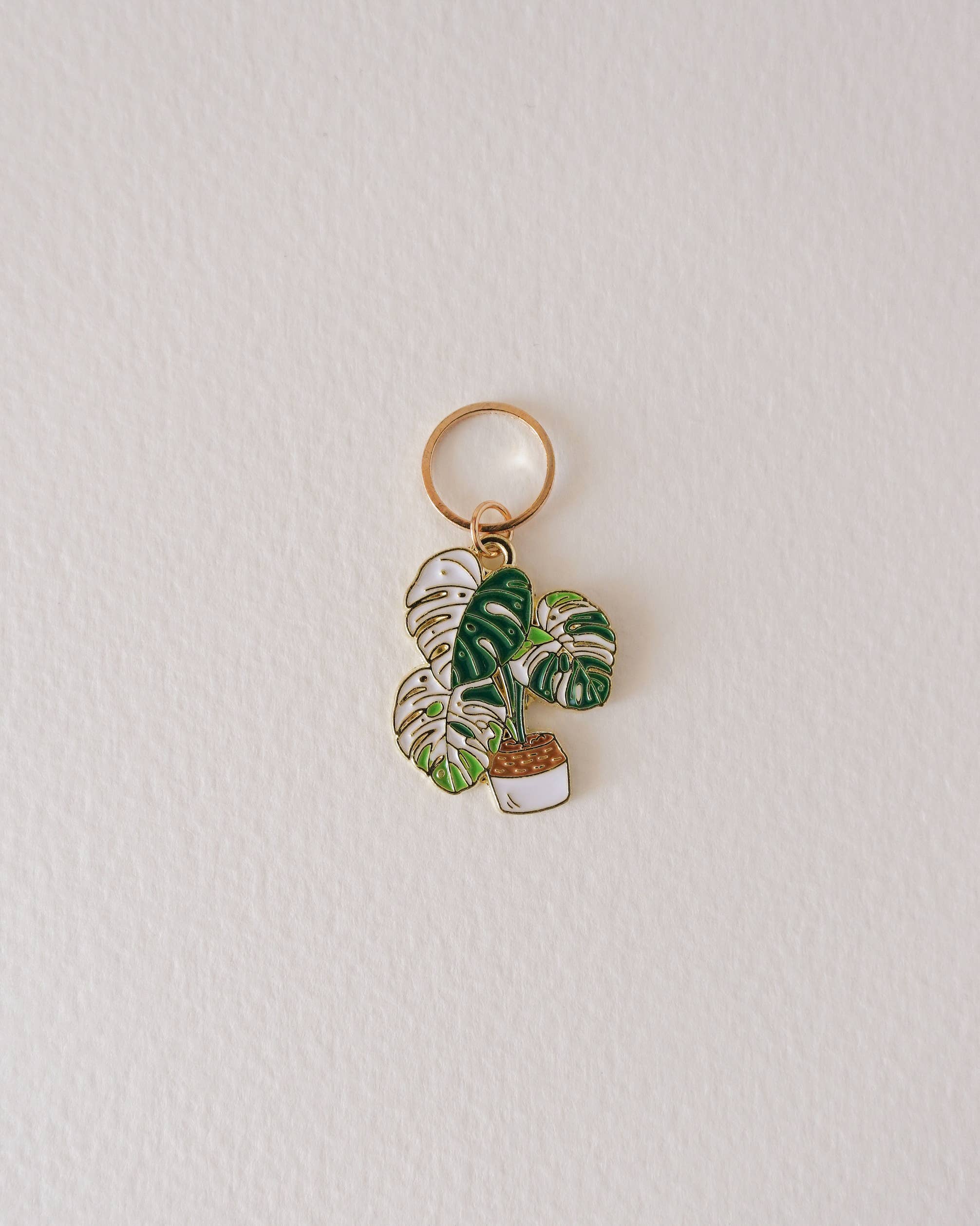 Monstera - stitchmarkers