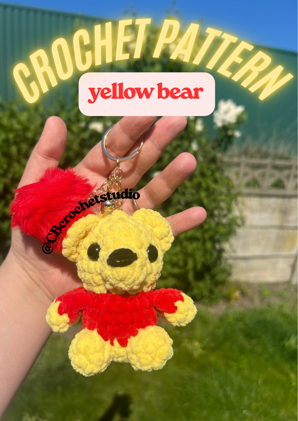 Crochet pattern - yellow bear