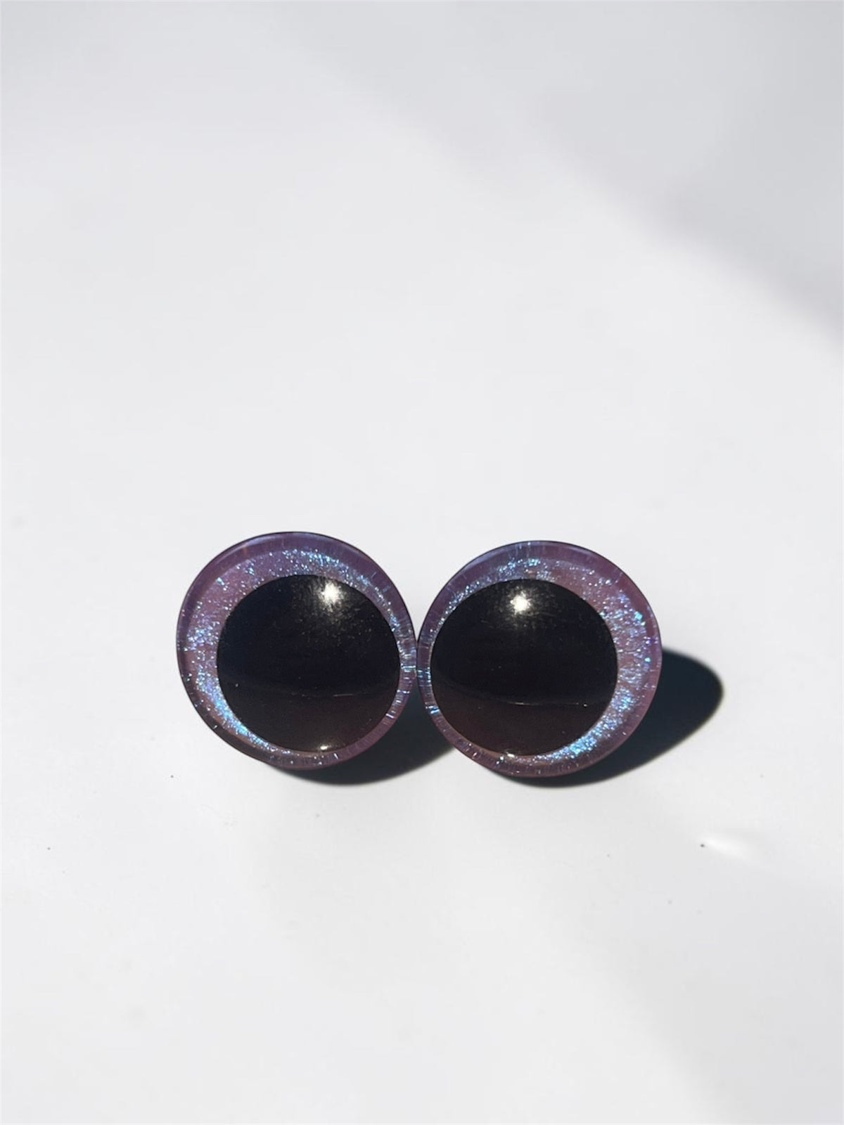 Enchanted violet safety eyes - 18mm (10pcs)