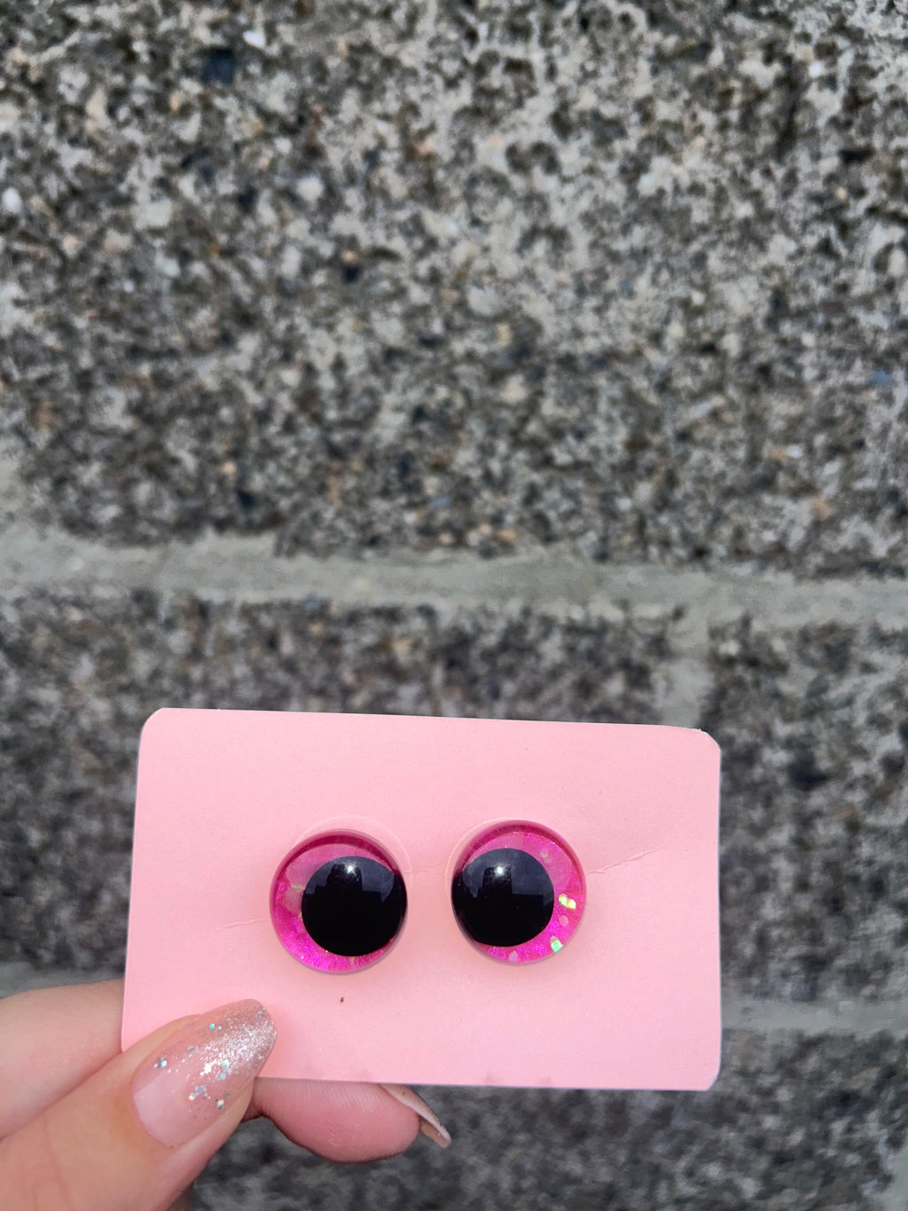 Rose red safety eyes - 20mm (10pcs)