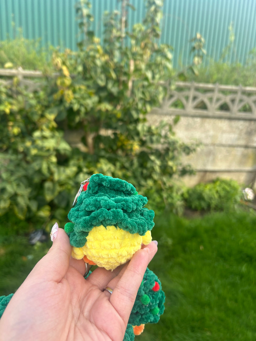 Christmas tree keychain