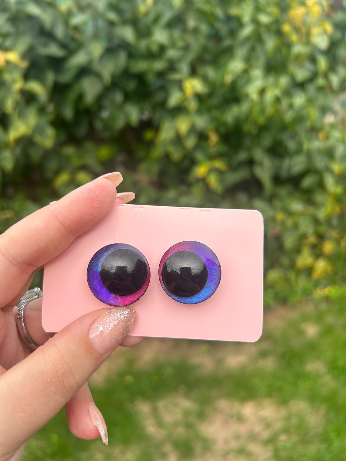 Stardust safety eyes - 25mm (10pcs)