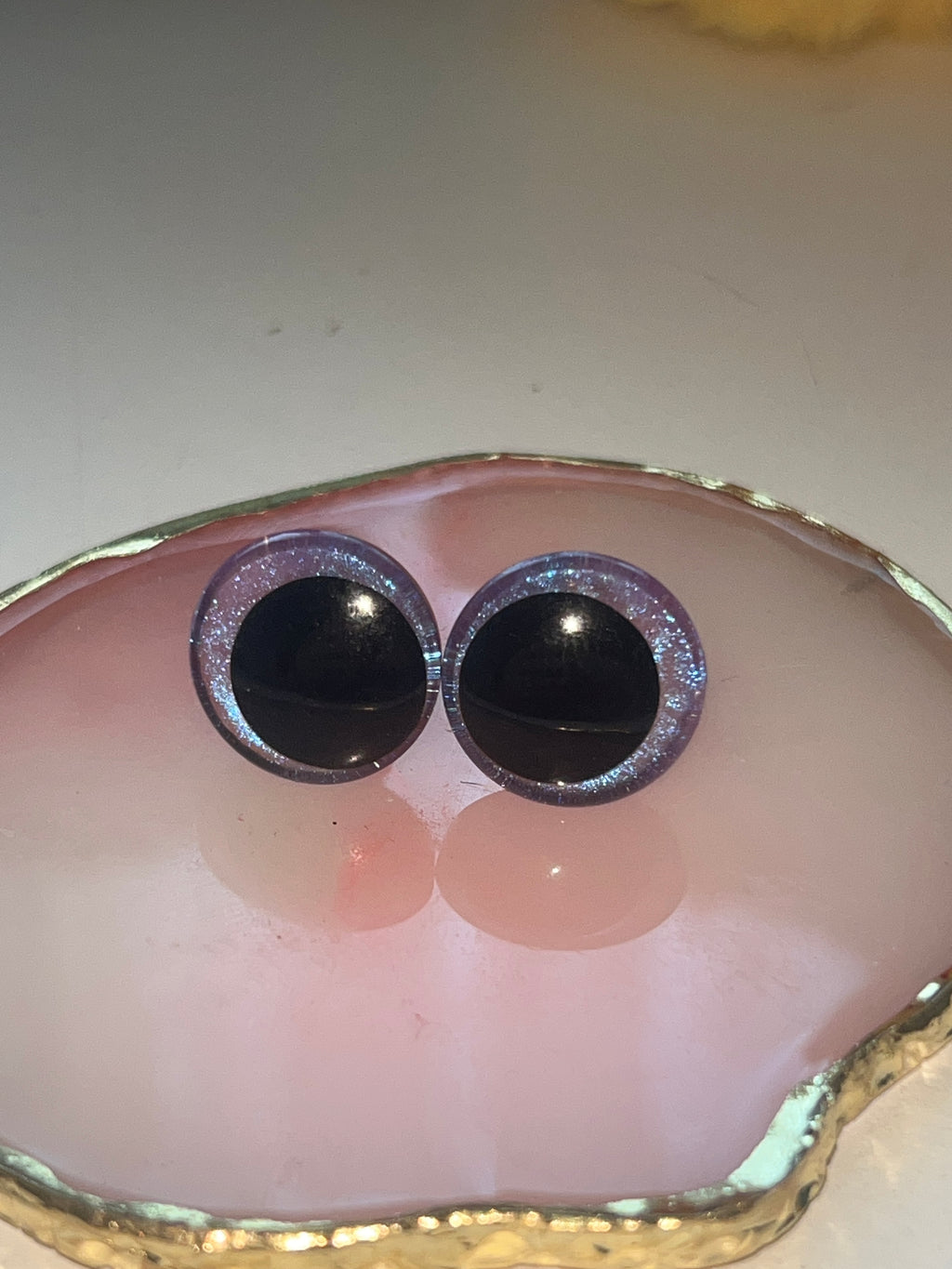 Enchanted violet safety eyes - 18mm (10pcs)