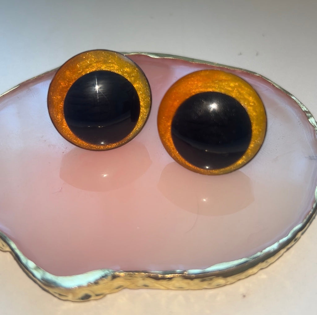 Fire ash safety eyes - 25mm (10pcs)