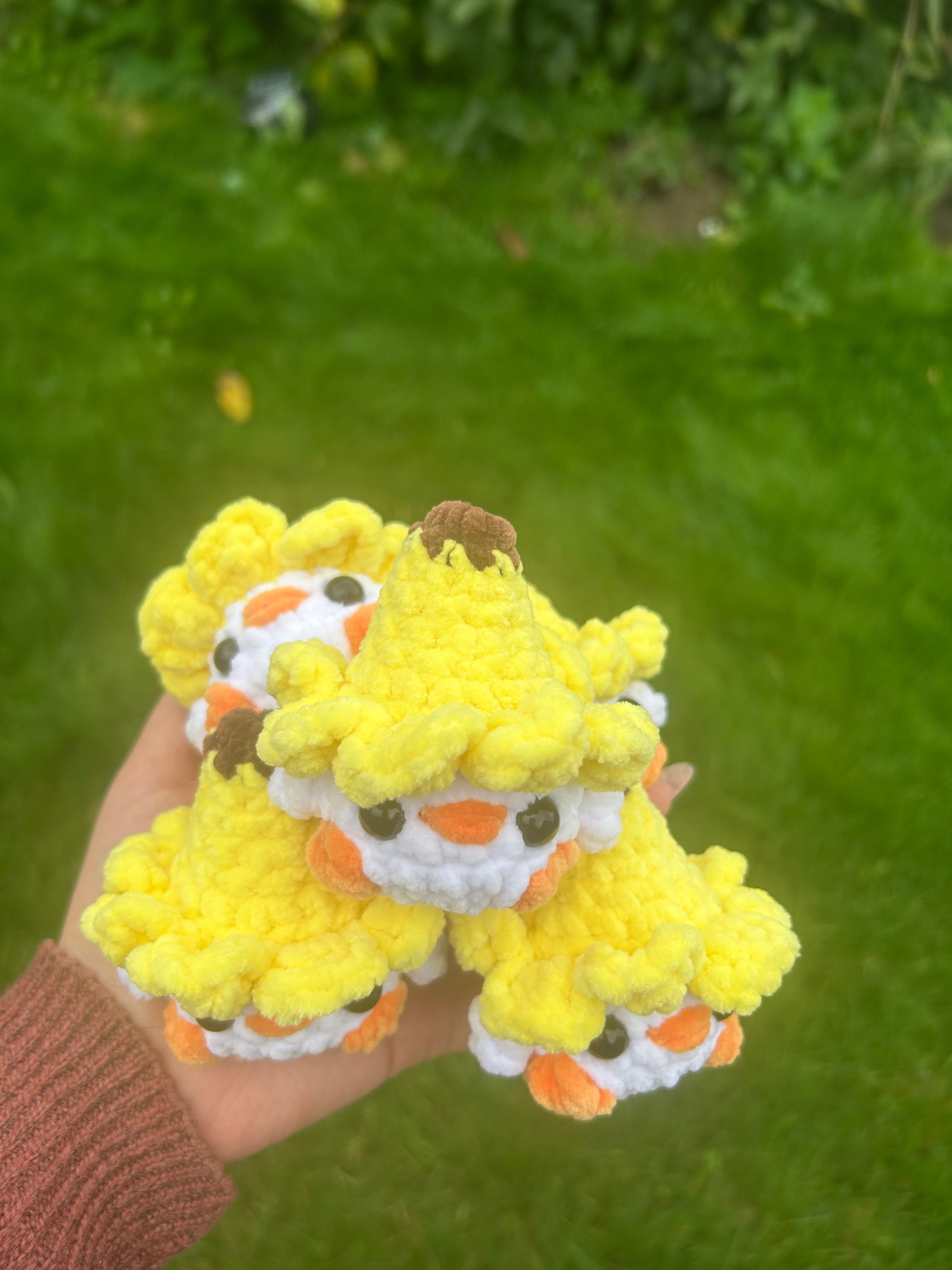 Banana duck keychain