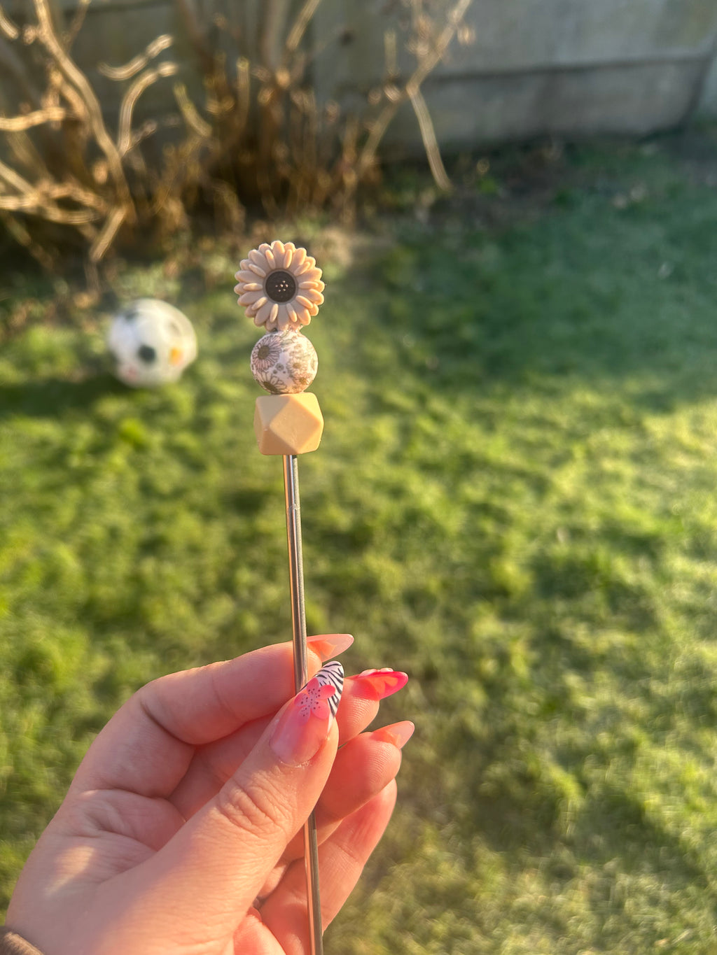 Magical farm brown - amigurumi sticks