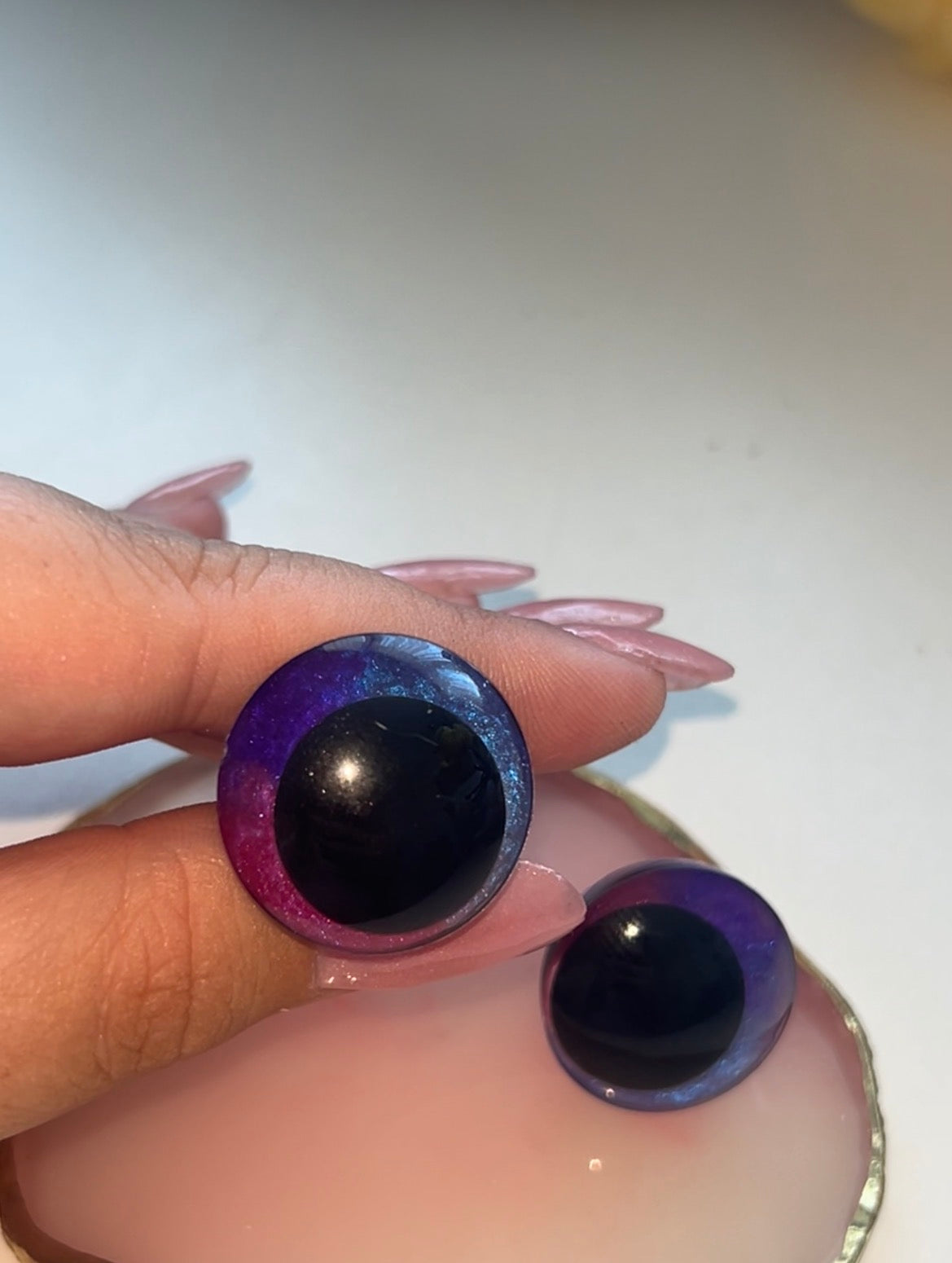 Stardust safety eyes - 25mm (10pcs)