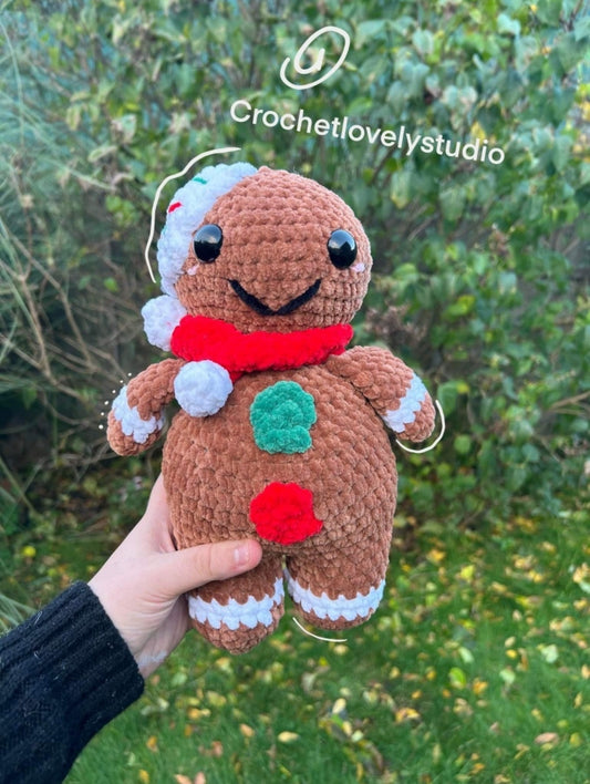 Low sew gingerbread (crochet pattern)