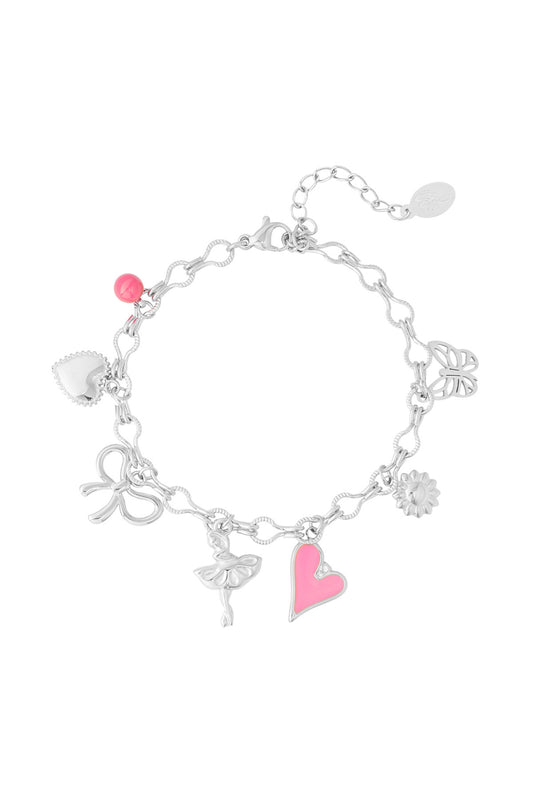 Ballerina bracelet - silver