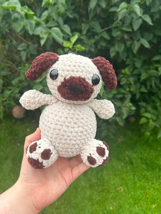 Crochet pattern pug