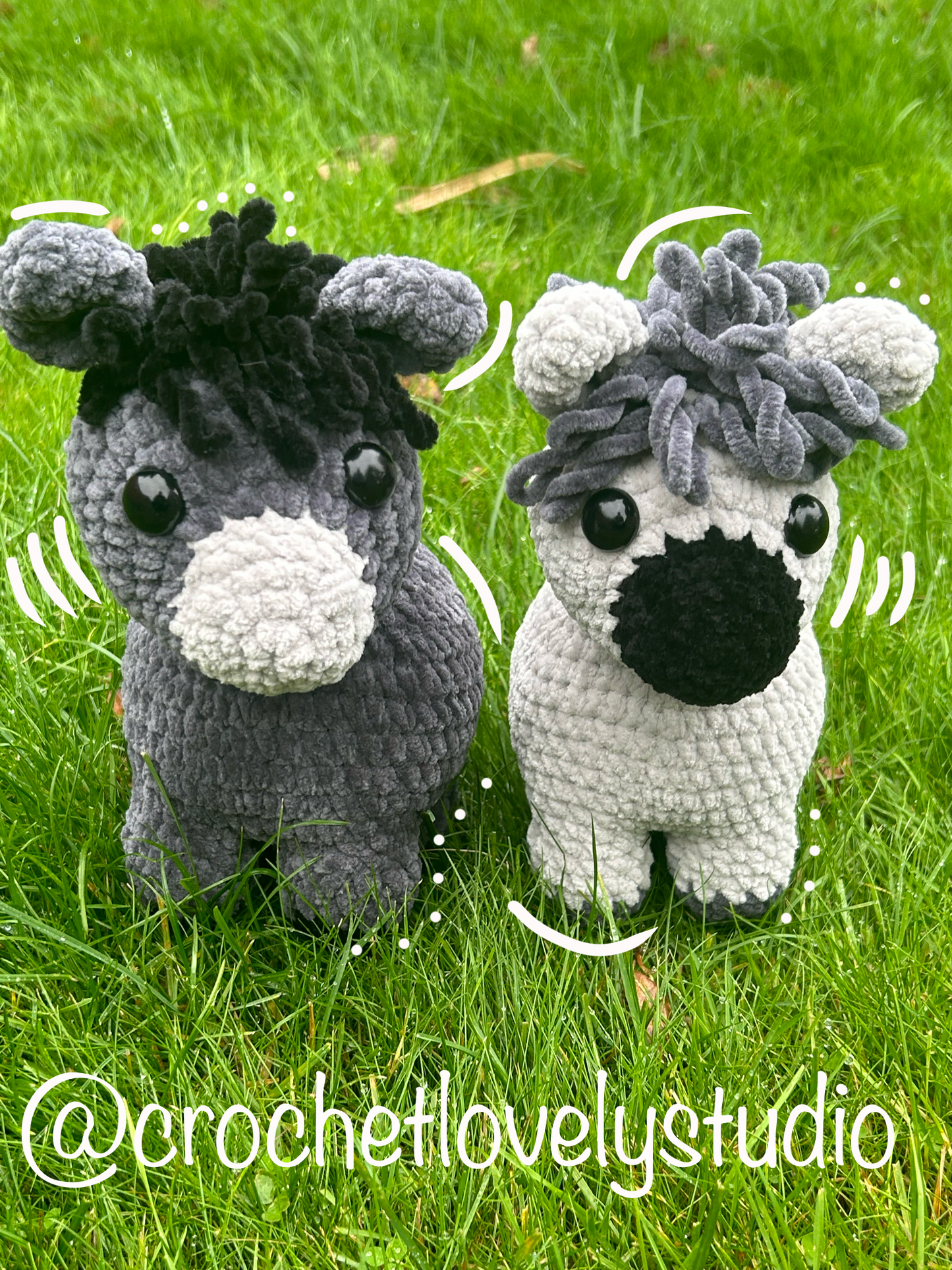 Crochet pattern donkey