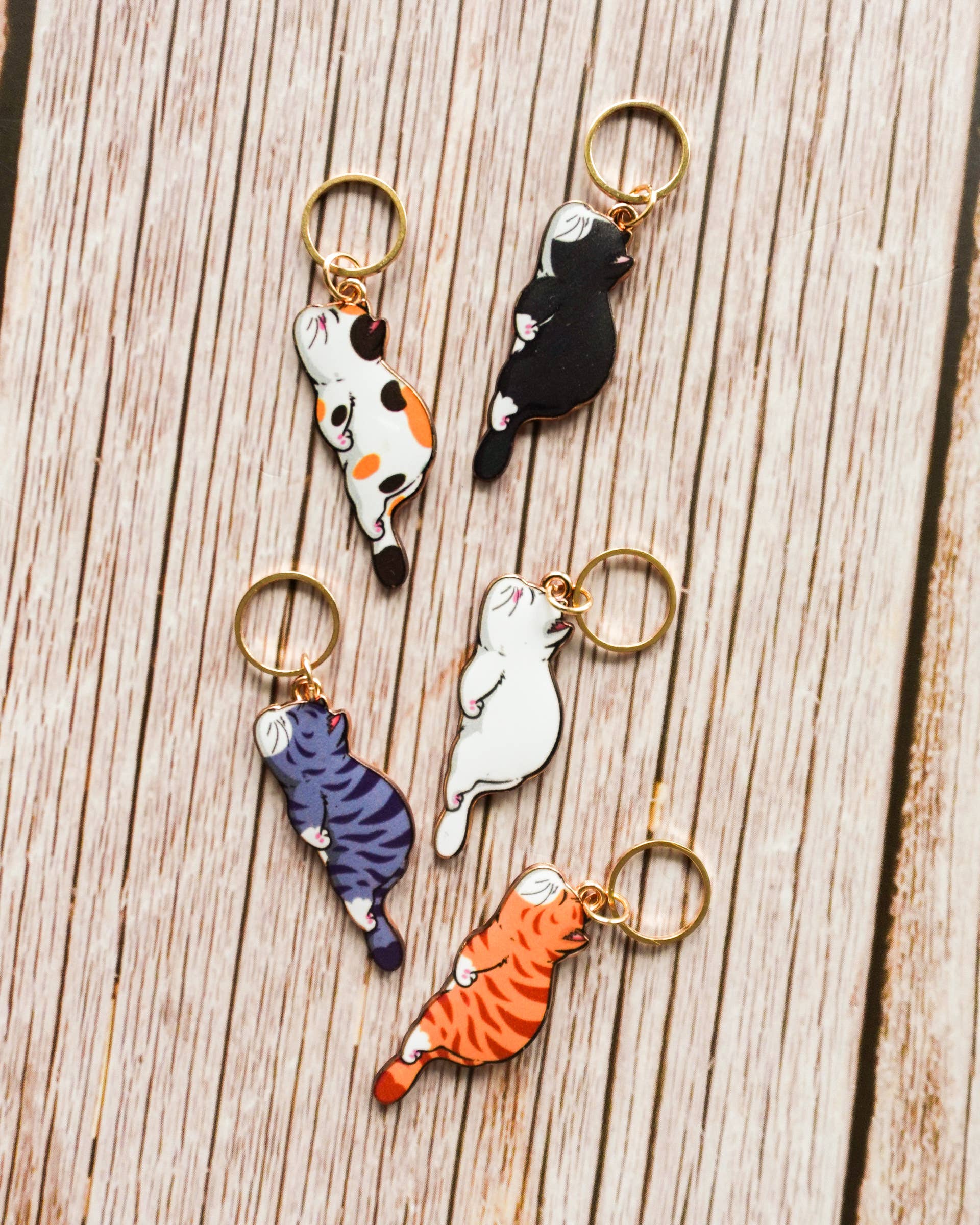 Little kitties  #2 - stitch markers