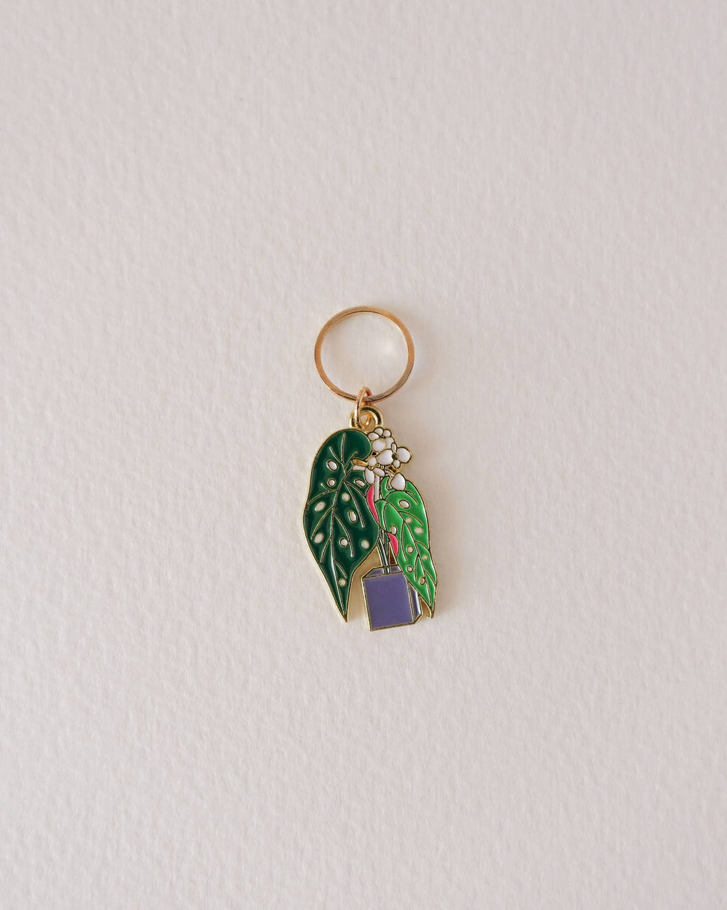 Monstera - stitchmarkers
