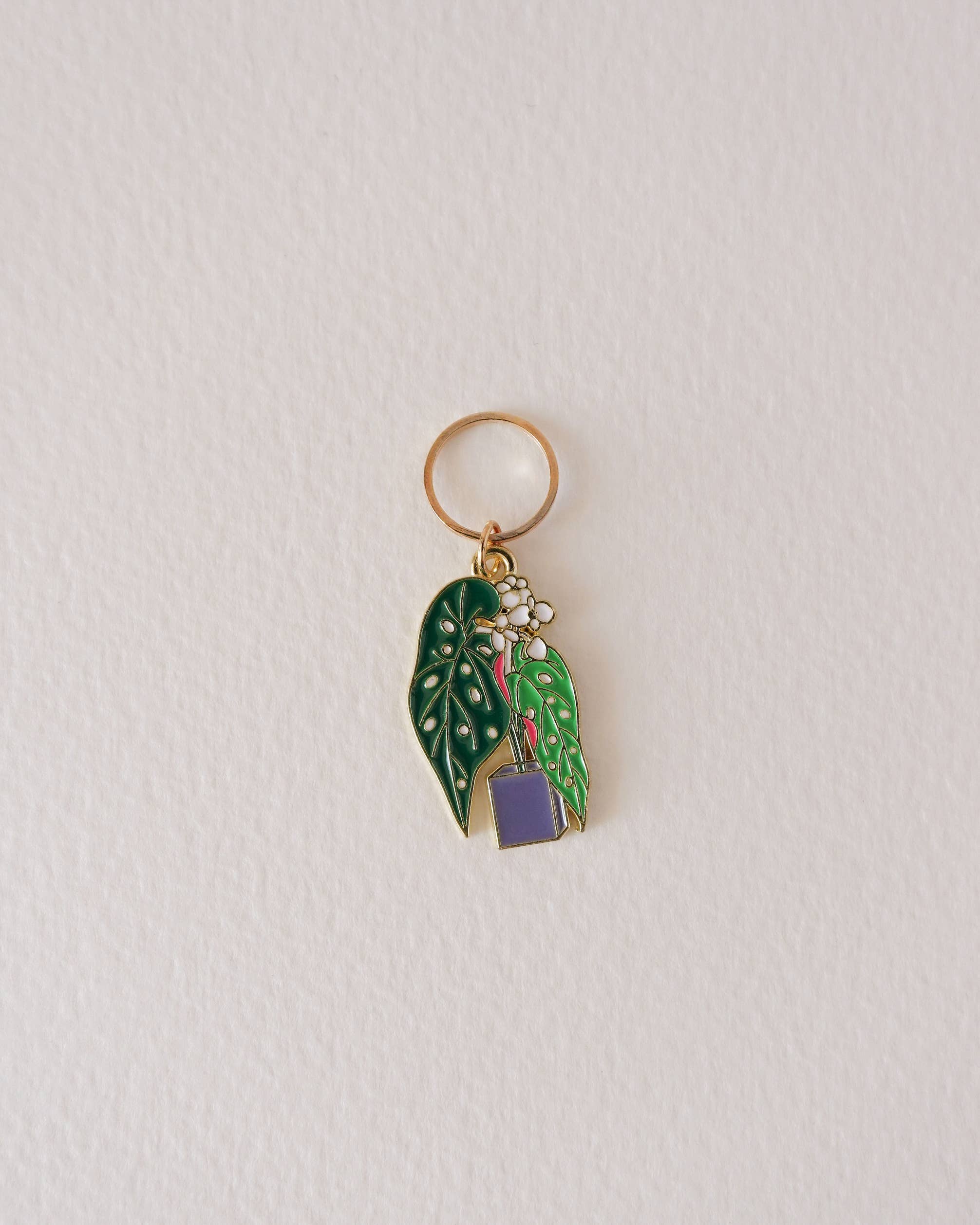 Monstera - stitchmarkers
